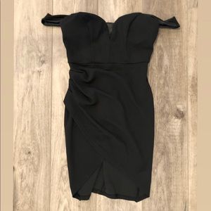 🔴EVERYTHING MUST GO🔴 0Dainty Hooligan black off she shoulder dress small
